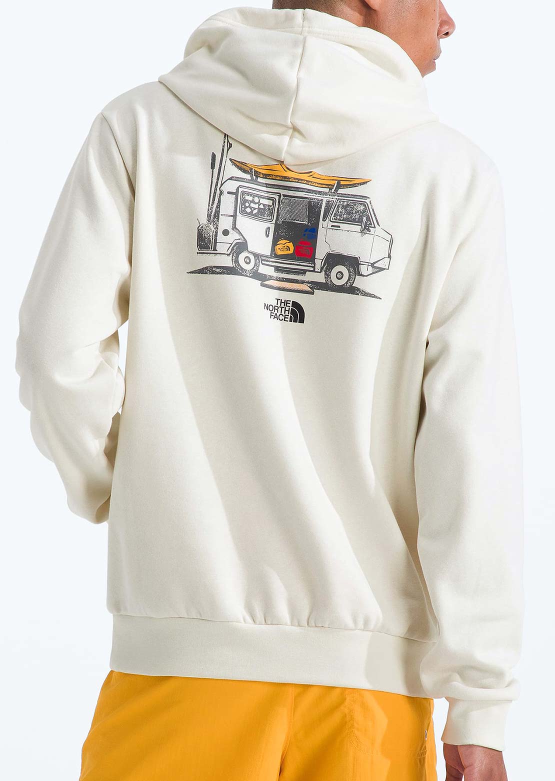 The North Face Men's Evolution Van Life Graphic Hood White Dune