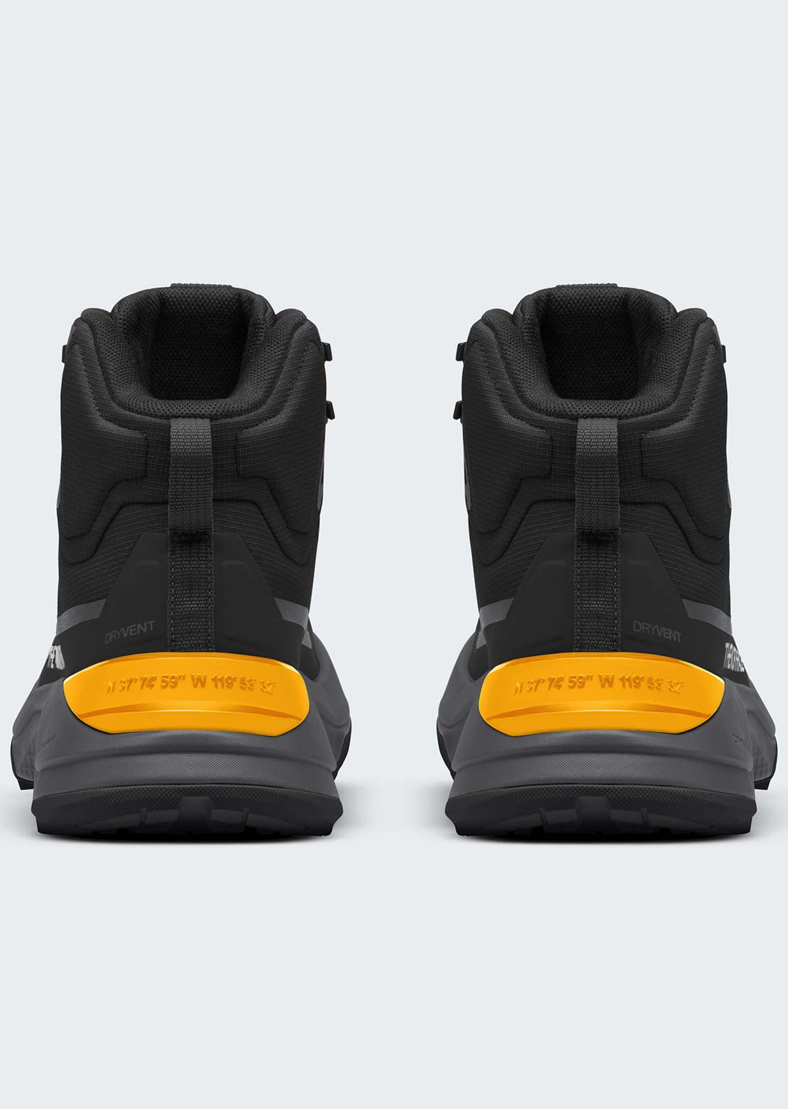 The North Face Men's Fastpack Mid WP Hiking Boots TNF Black/Summit Gold