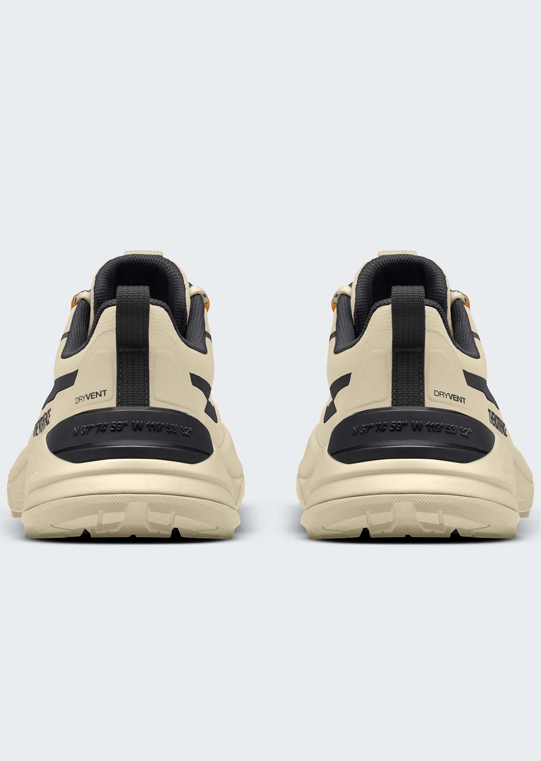 The North Face Men's Fastpack WP Hiking Shoes Desert Stone/TNF Black