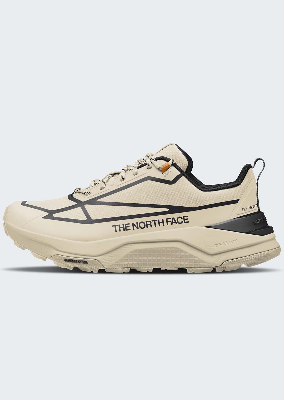 The North Face Men's Fastpack WP Hiking Shoes Desert Stone/TNF Black