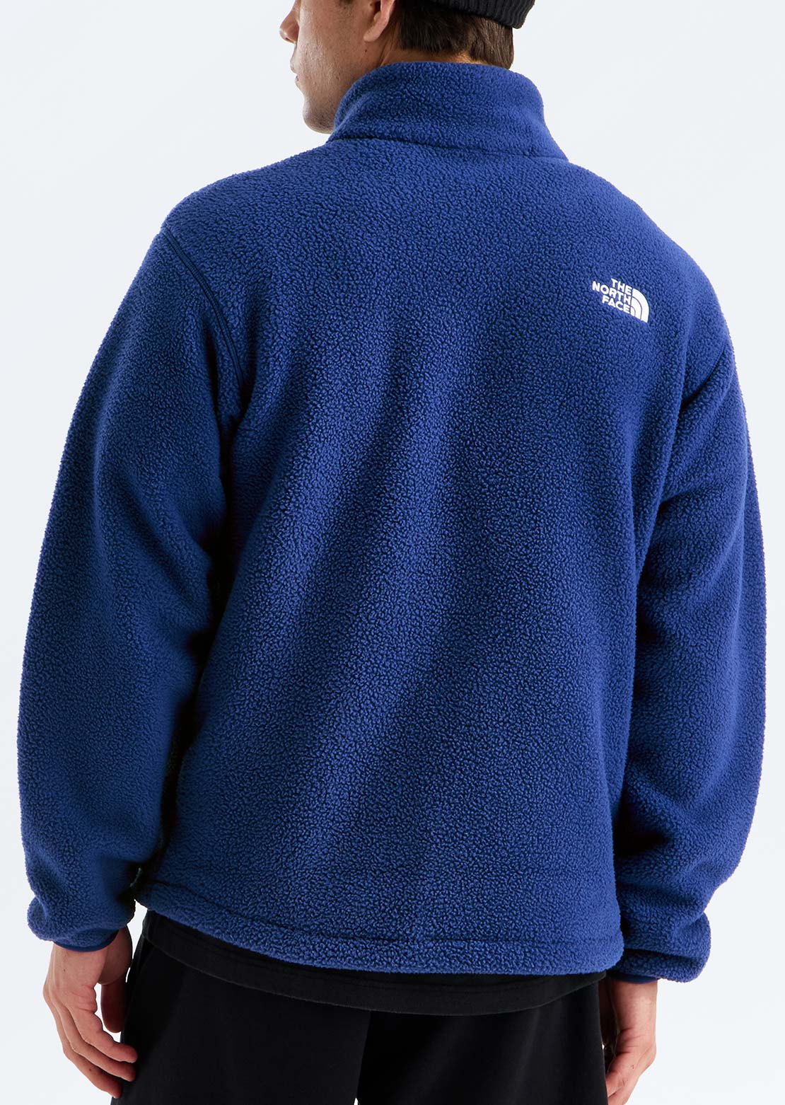 The North Face Men's Fleeski 1/4 Zip Pullover Bold Blue