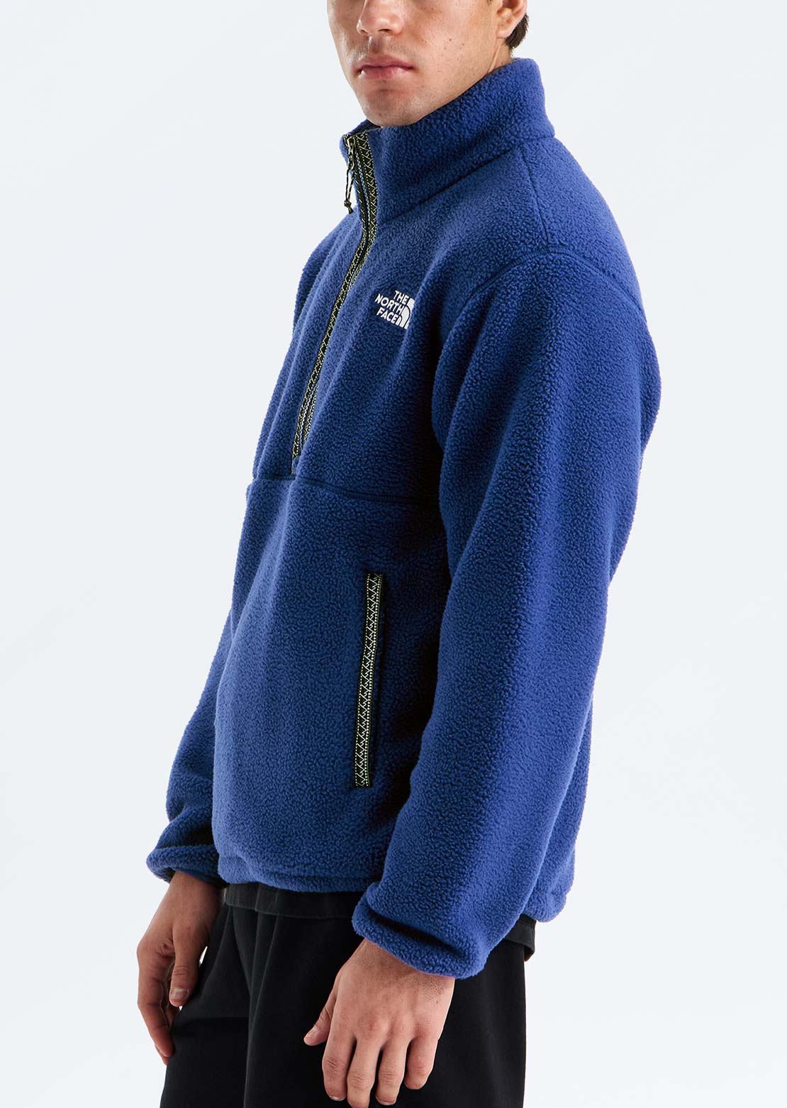 The North Face Men's Fleeski 1/4 Zip Pullover Bold Blue