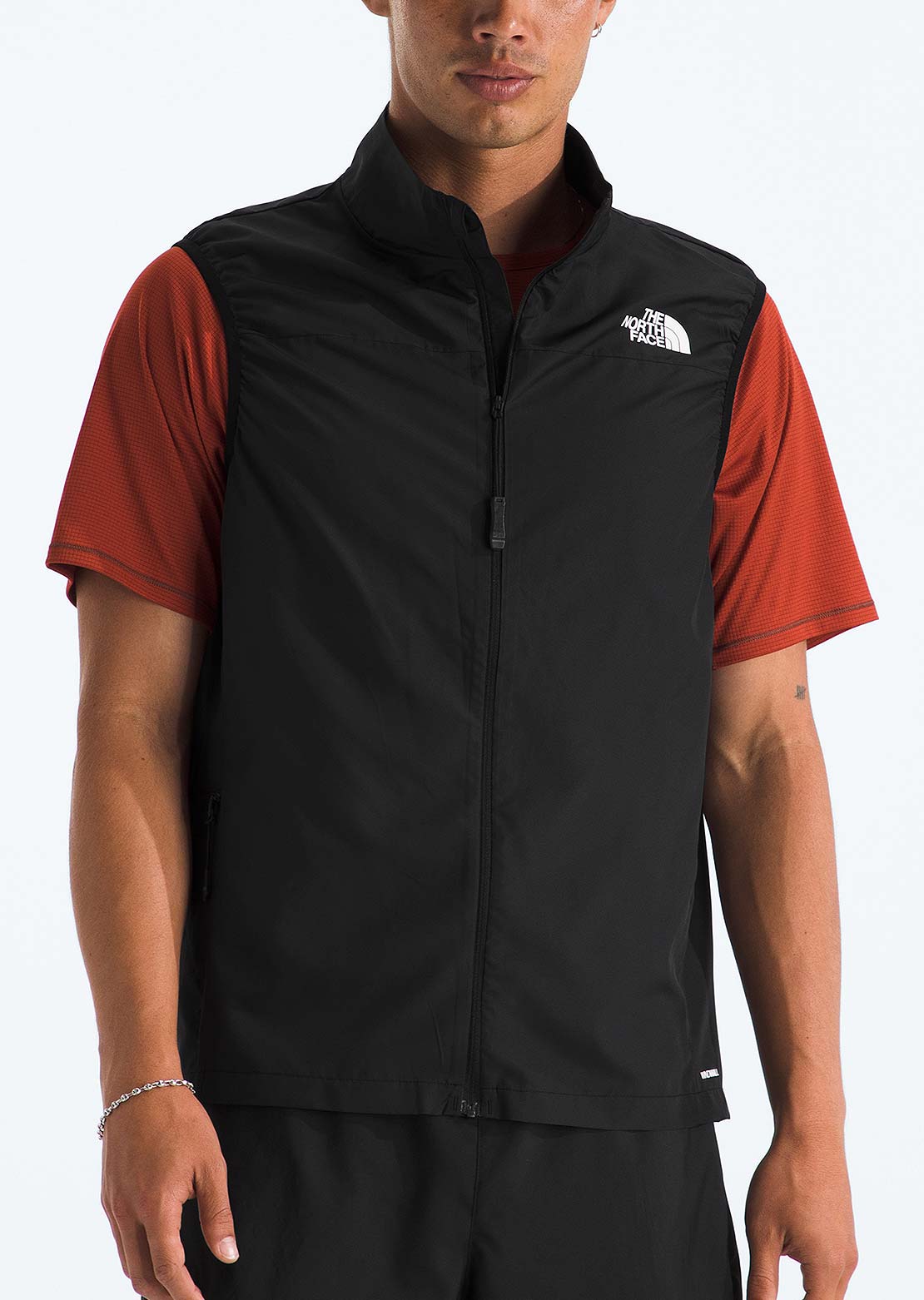 The North Face Men's Fontanales Wind Vest TNF Black