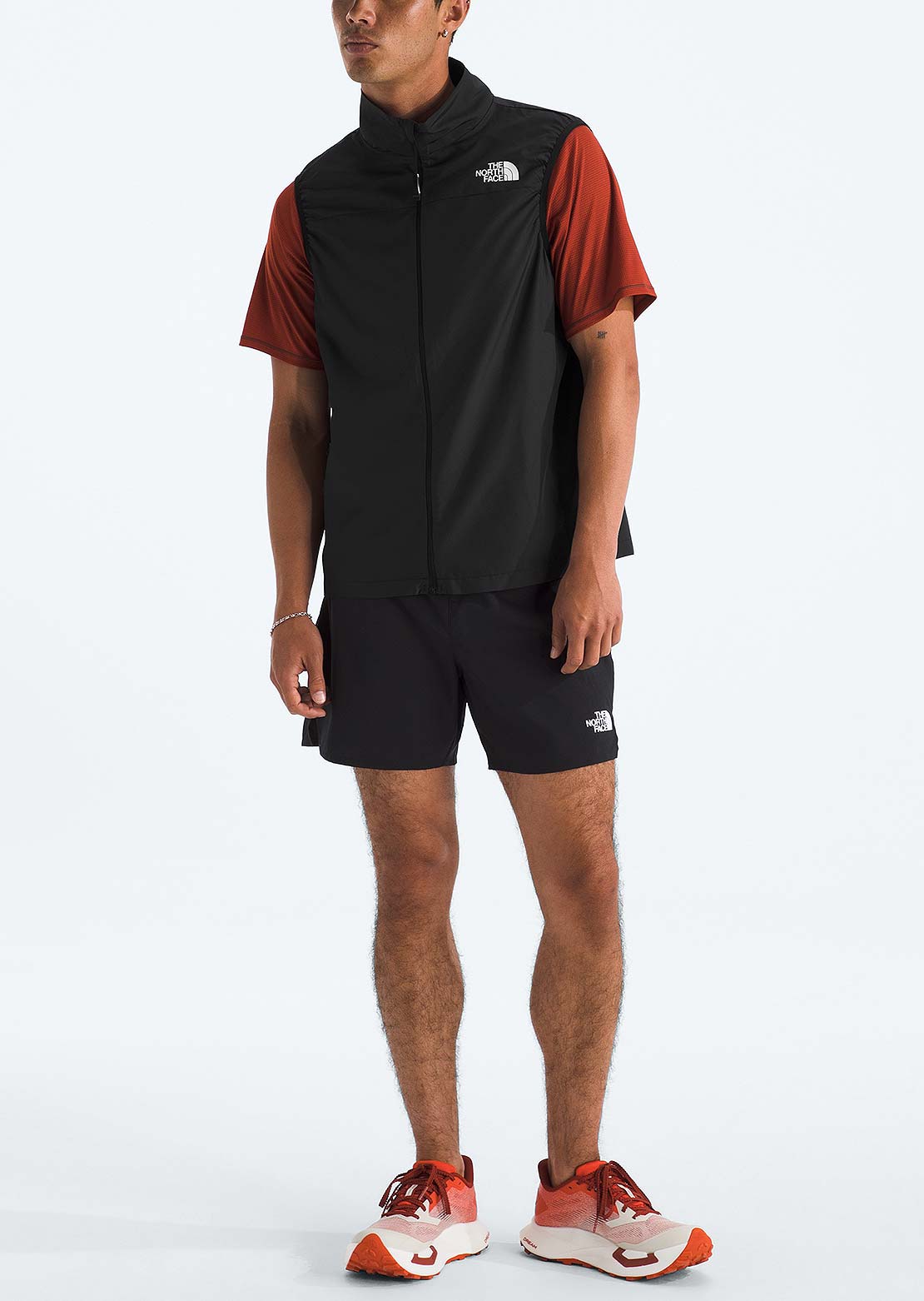 The North Face Men's Fontanales Wind Vest TNF Black