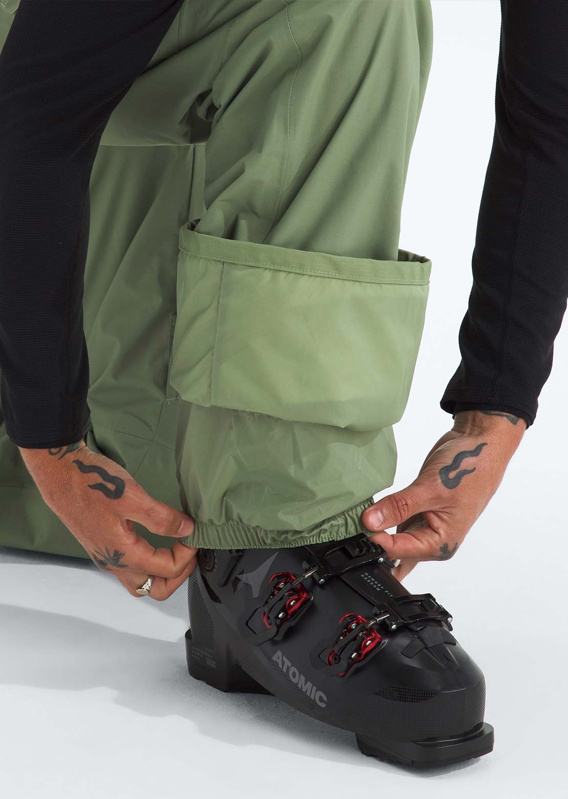 The North Face Men's Freedom Bib Pants Bark Mist