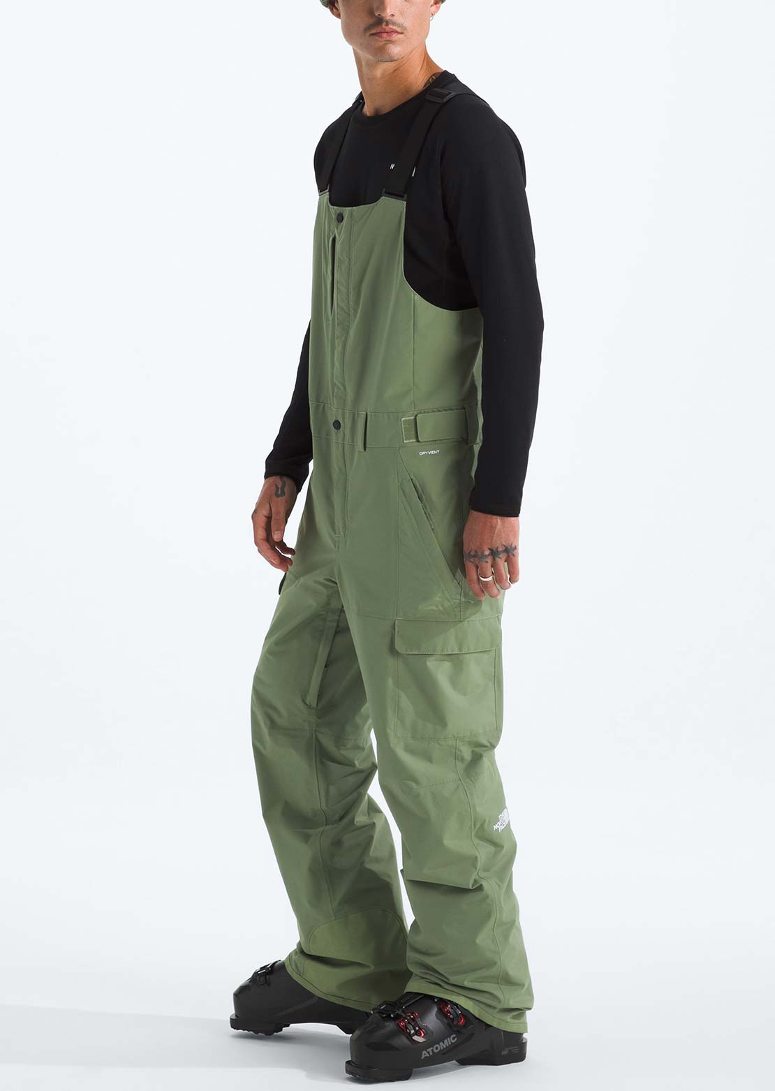 The North Face Men's Freedom Bib Pants Bark Mist