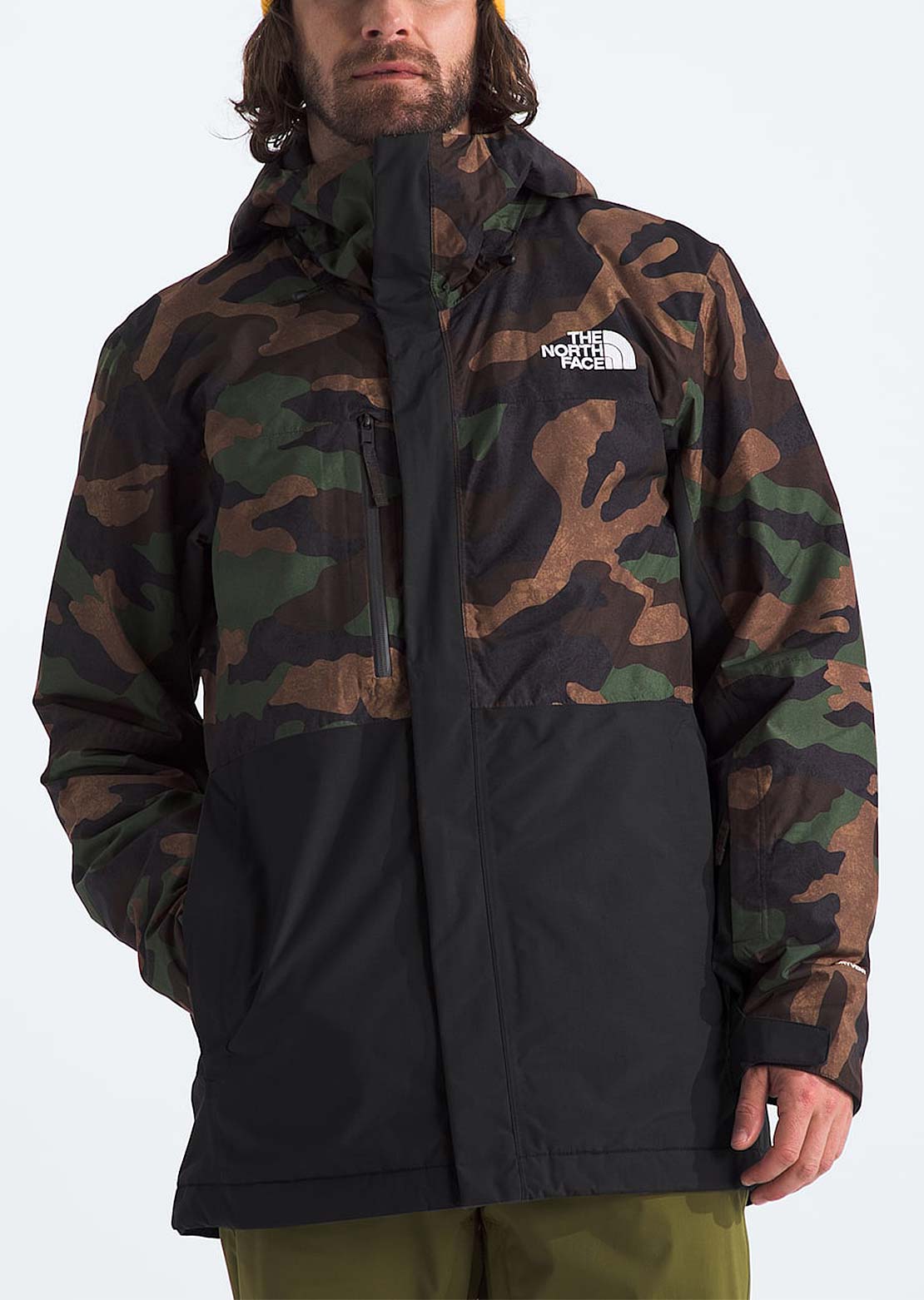 The North Face Men&#39;s Freedom Insulated Jacket TNF Black Camo/Asphalt Grey