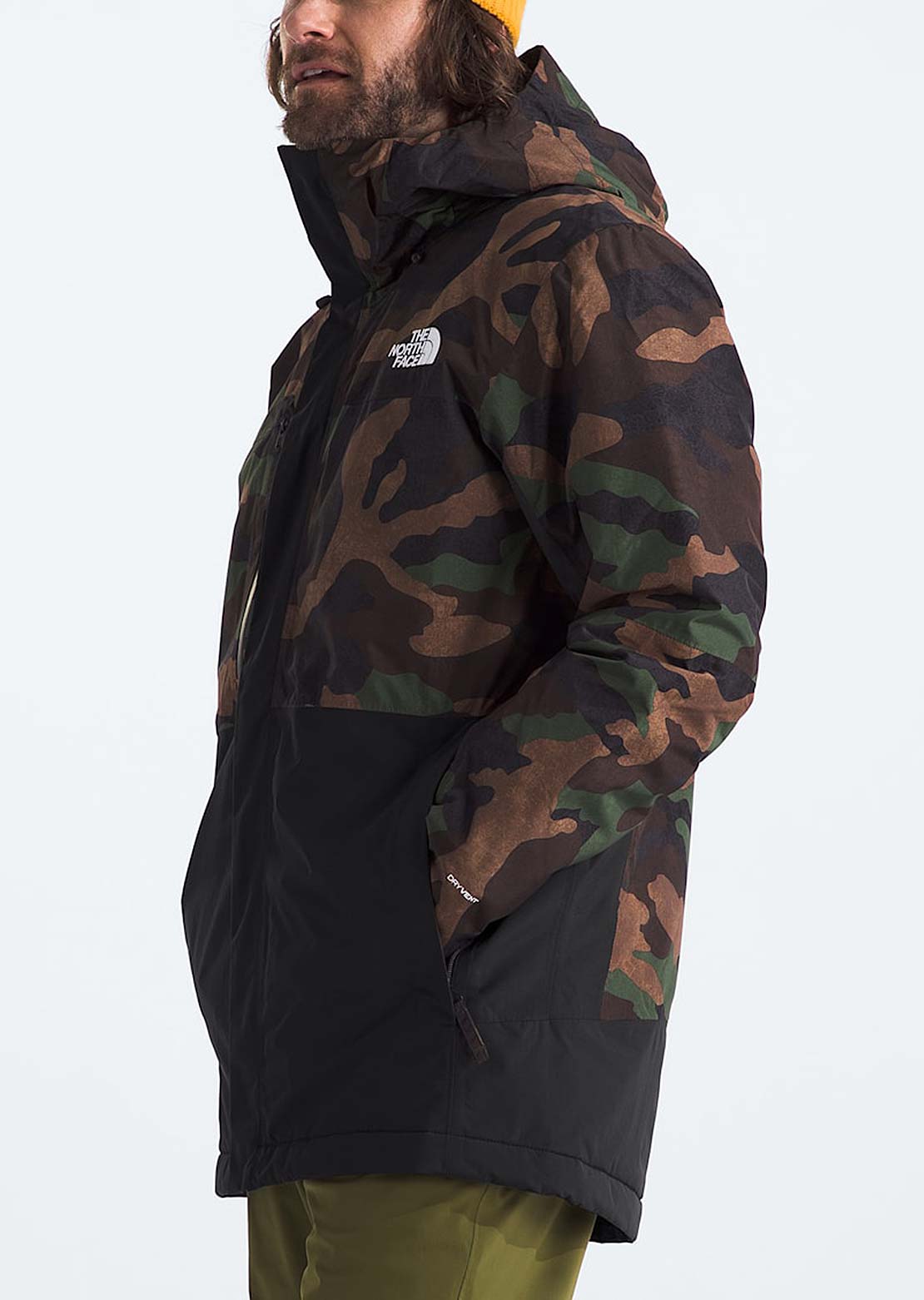 The North Face Men&#39;s Freedom Insulated Jacket TNF Black Camo/Asphalt Grey