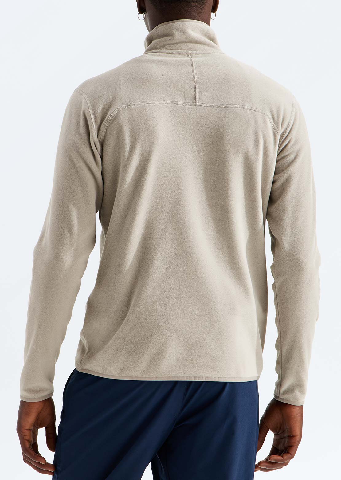 The North Face Men's Glacier 1/4 Zip Embroidered Logo Sweater