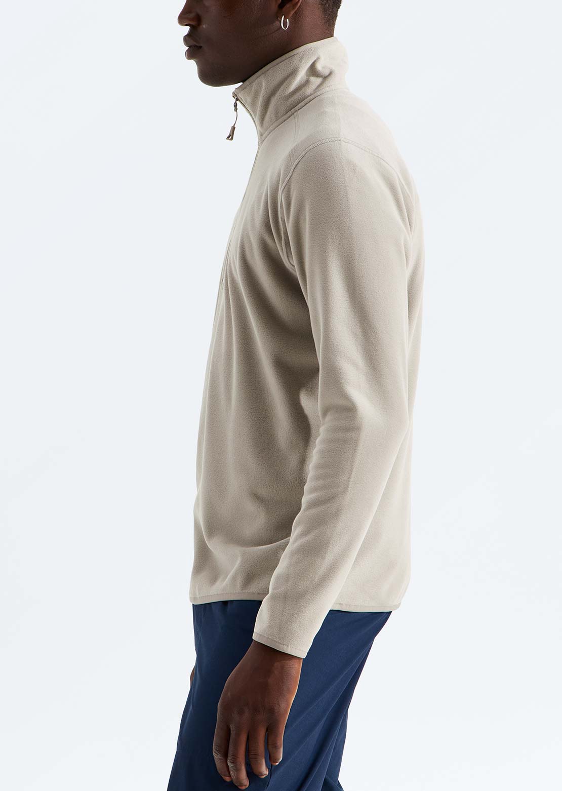 The North Face Men's Glacier 1/4 Zip Embroidered Logo Sweater