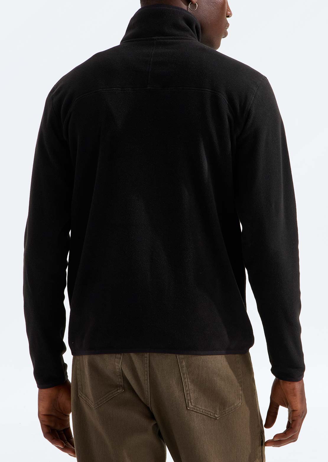 The North Face Men's Glacier 1/4 Zip Embroidered Logo Sweater