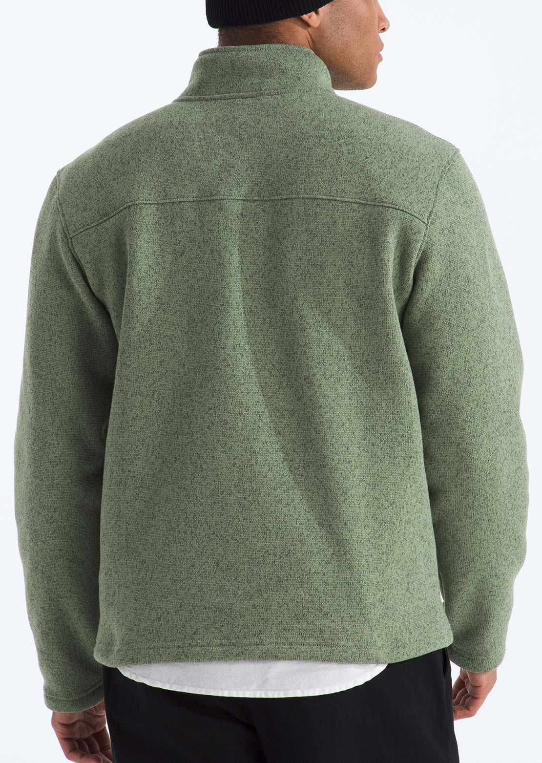 The North Face Men's Gordon Lyons 1/4 Zip Jacket Bark Mist Heather