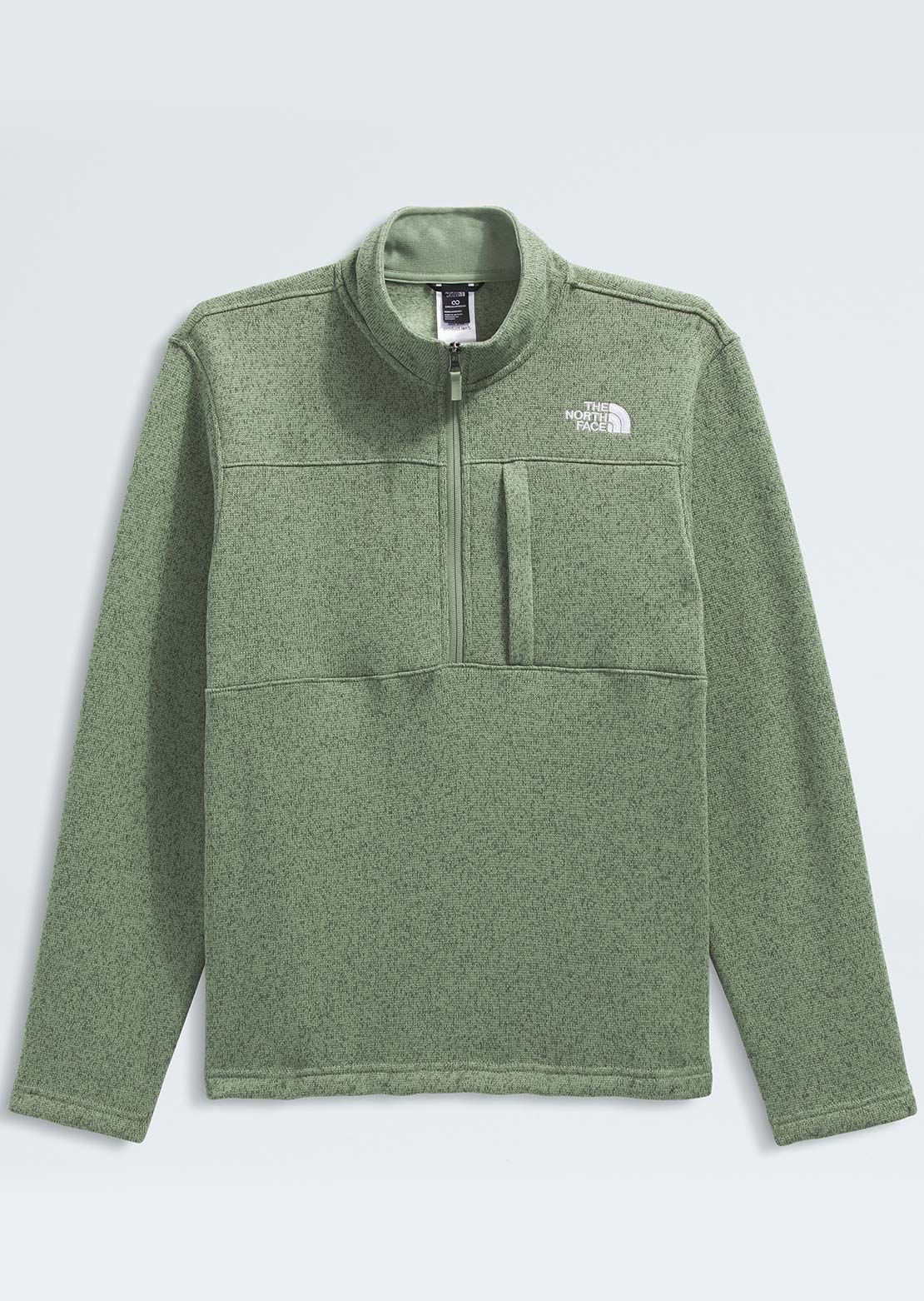 The North Face Men's Gordon Lyons 1/4 Zip Jacket Bark Mist Heather