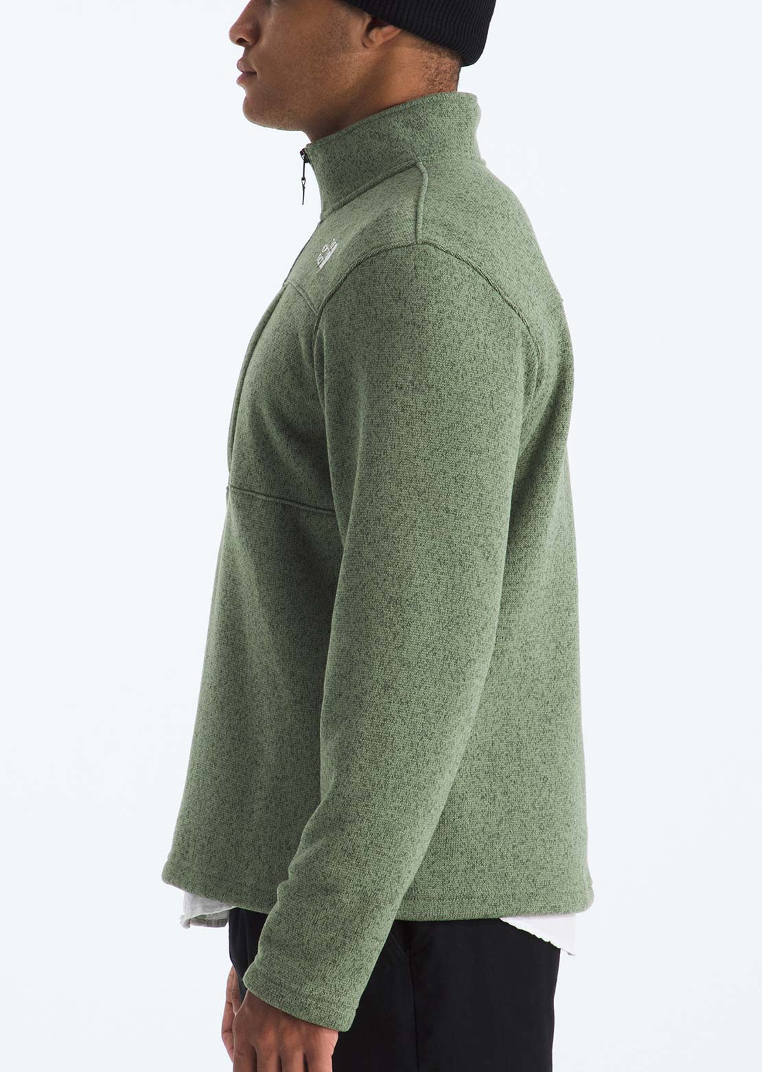 The North Face Men's Gordon Lyons 1/4 Zip Jacket Bark Mist Heather