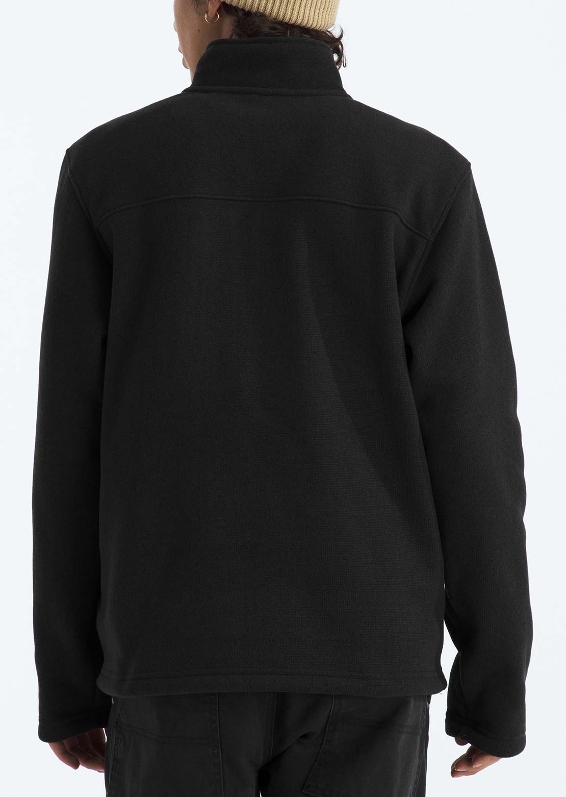 The North Face Men's Gordon Lyons 1/4 Zip Jacket TNF Black Heather