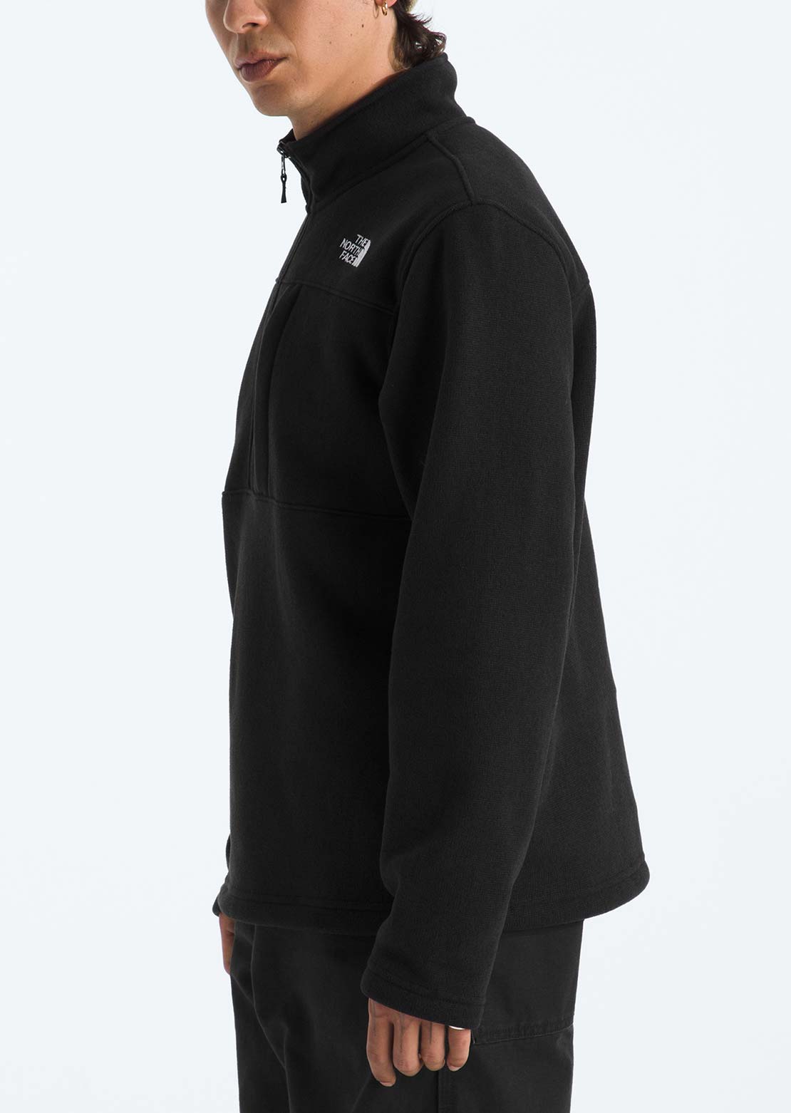 The North Face Men's Gordon Lyons 1/4 Zip Jacket TNF Black Heather