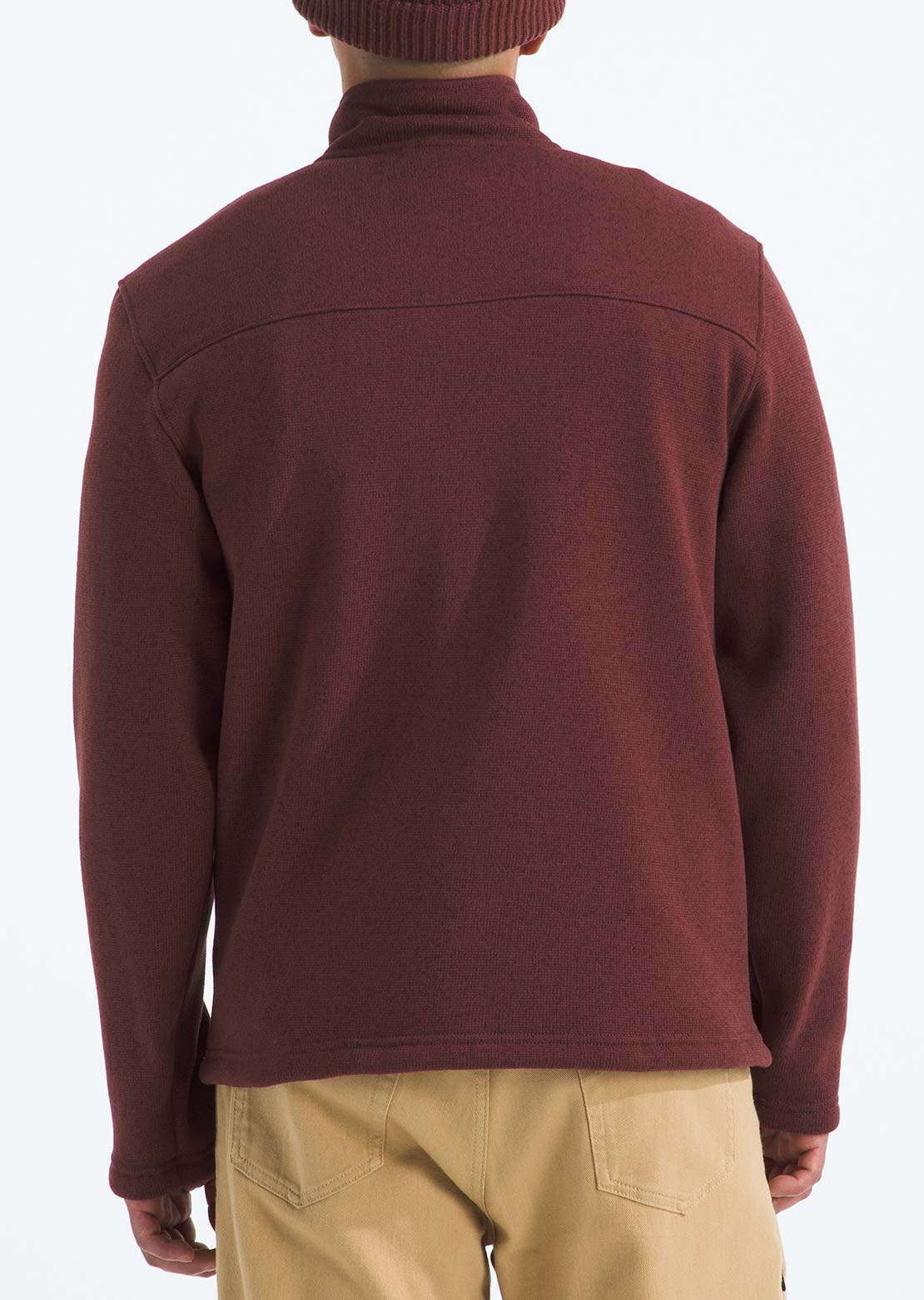 The North Face Men's Gordon Lyons 1/4 Zip Pullover Sumac Heather