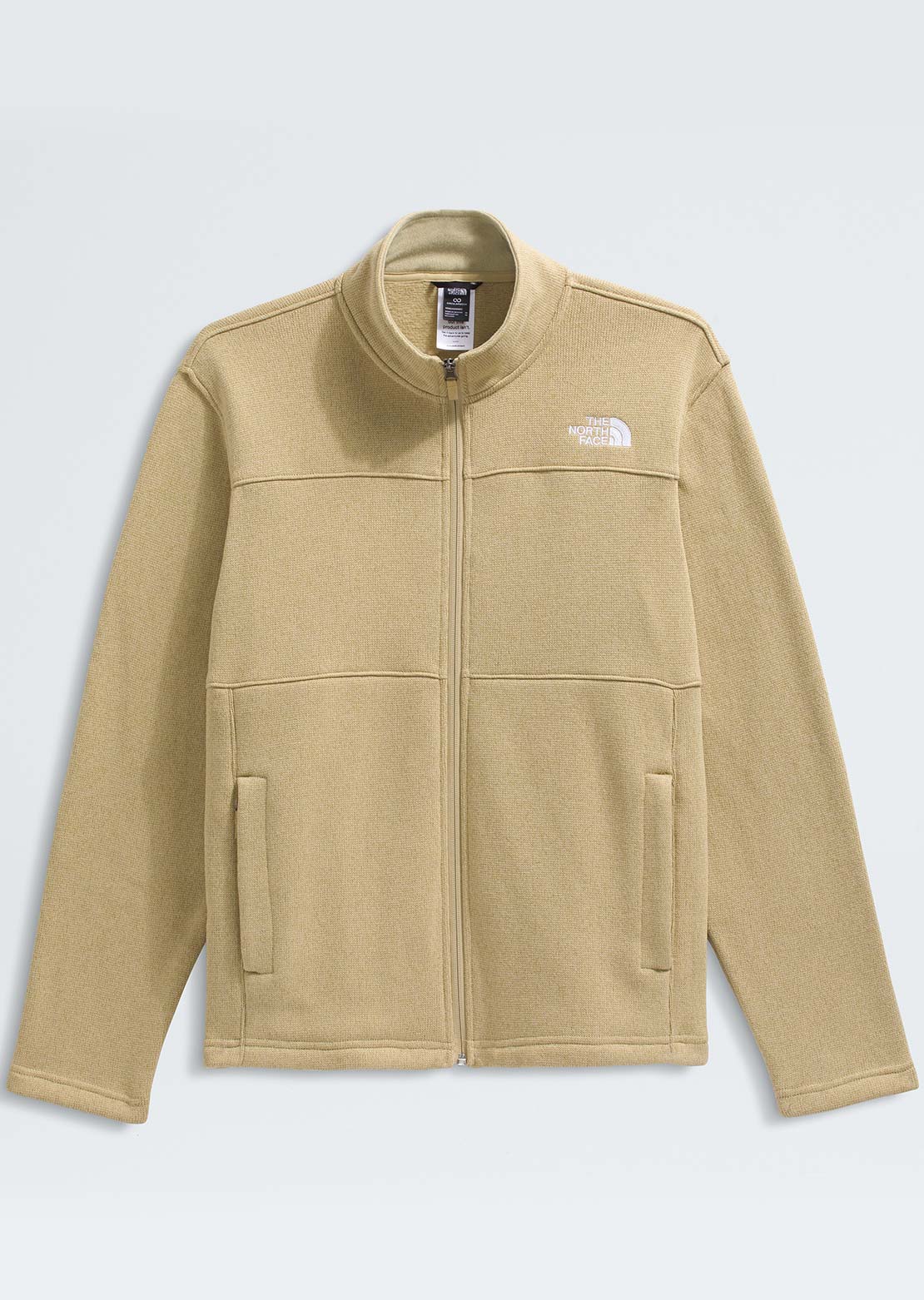 The North Face Men's Gordon Lyons Full Zip Jacket Khaki Stone Heather