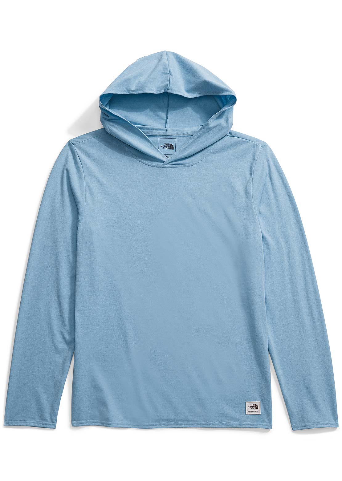 The North Face Men&#39;s Heritage Patch Hood Steel Blue Heather