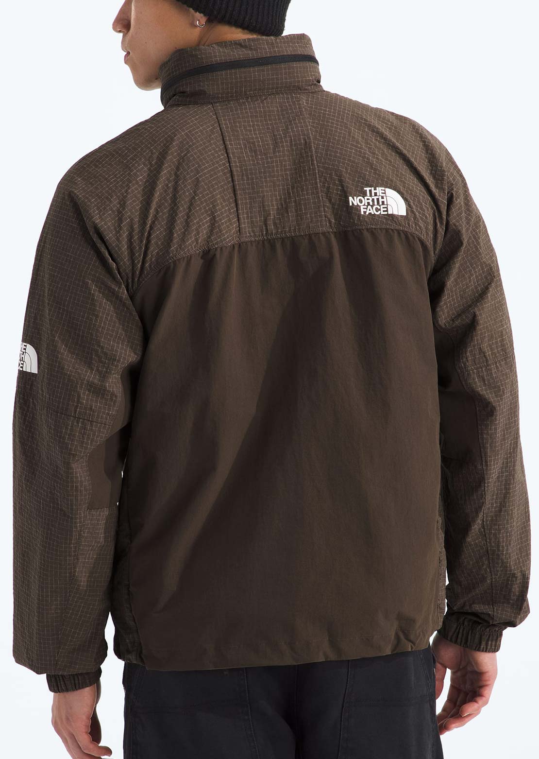 The North Face Men's Hike Utility Wind Jacket Smokey Brown