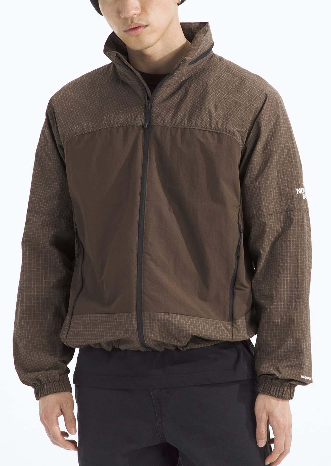 The North Face Men's Hike Utility Wind Jacket Smokey Brown