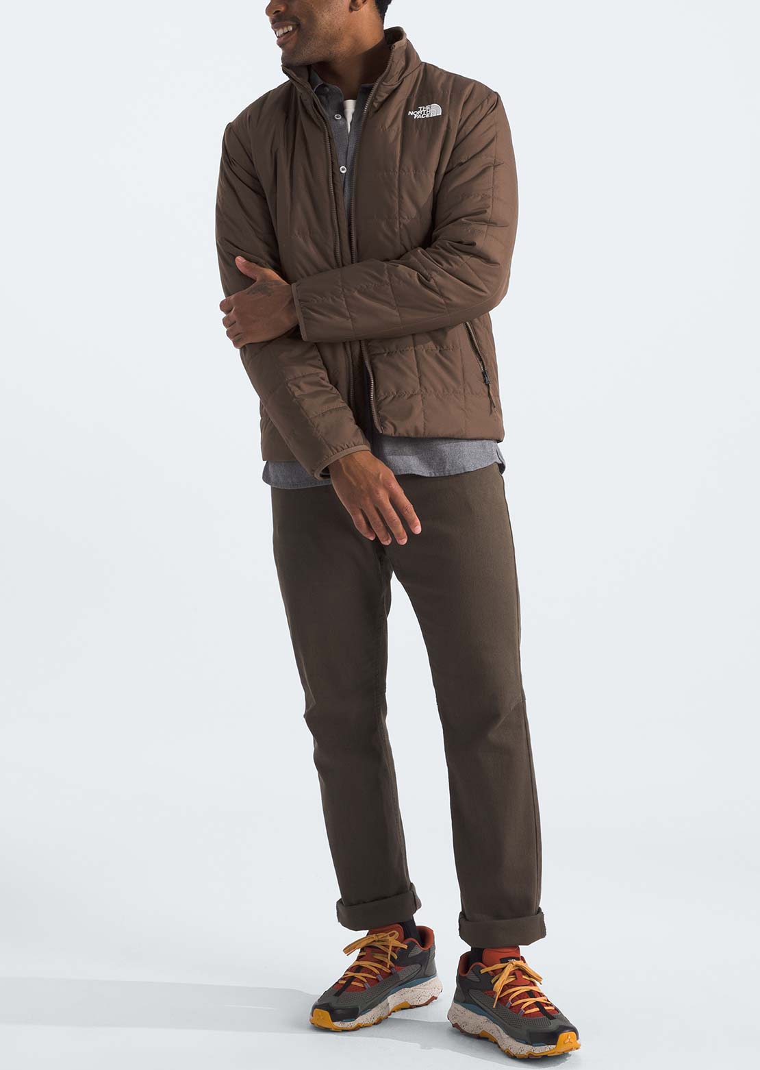 The North Face Men's Junction Insulated Jacket Smokey Brown