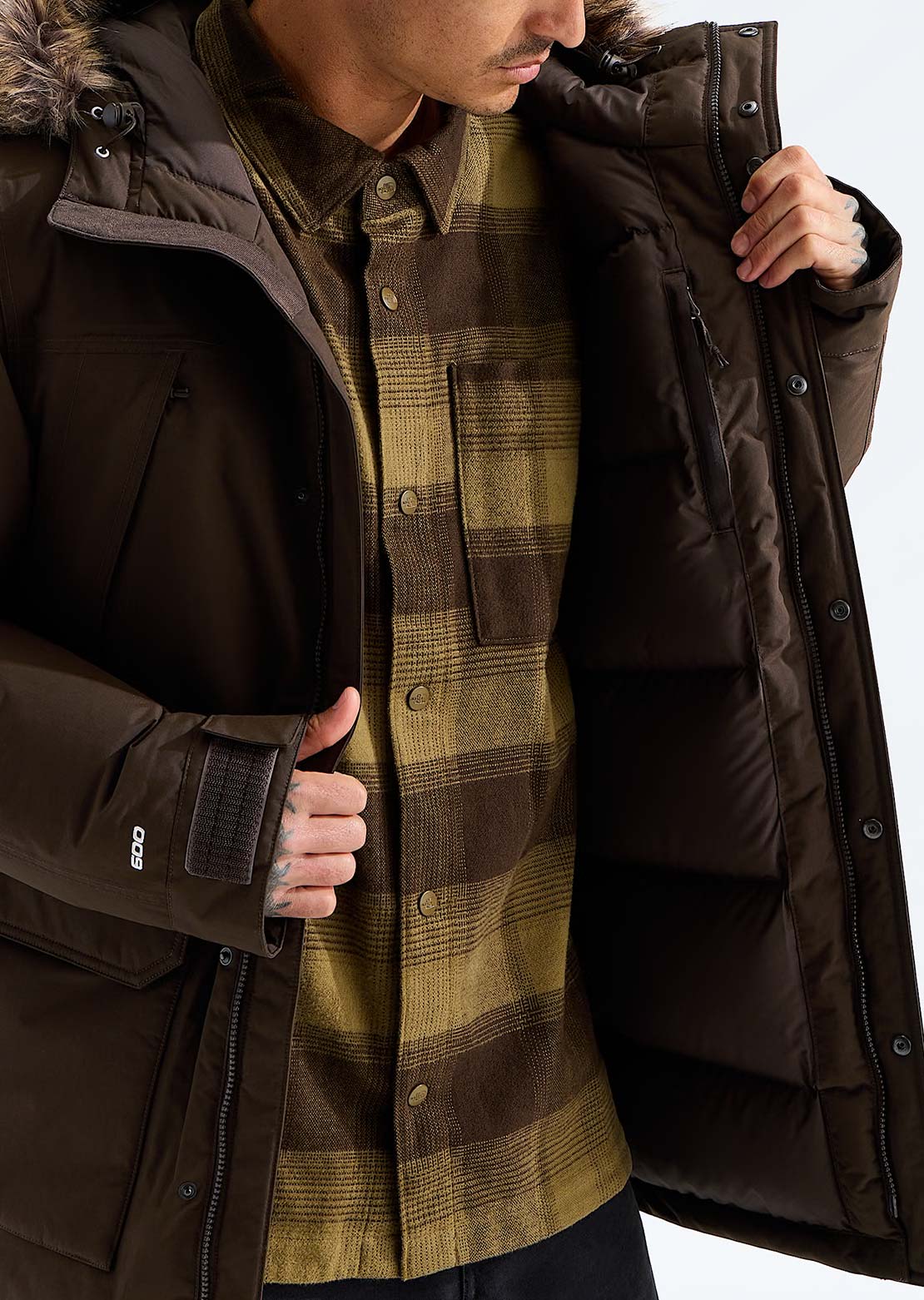 The North Face Hommes McMurdo Parka Manteau
