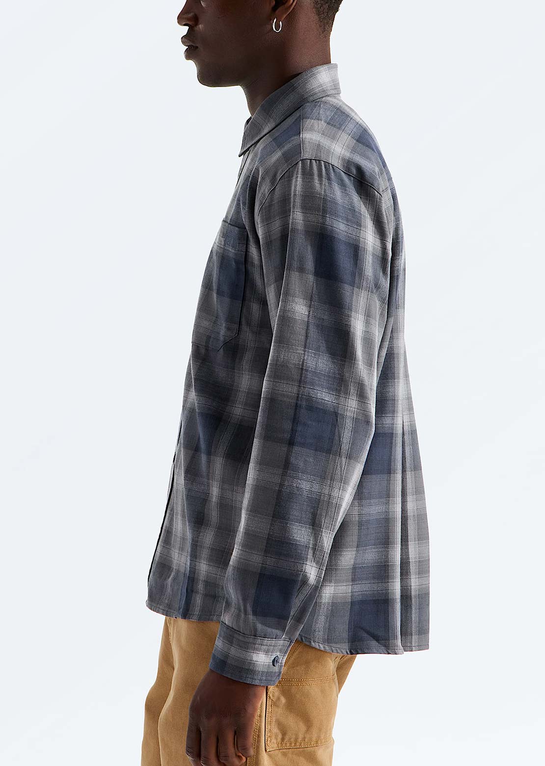 The North Face Hommes Mountain Falls Flannel Chemise boutonnée à manches longues