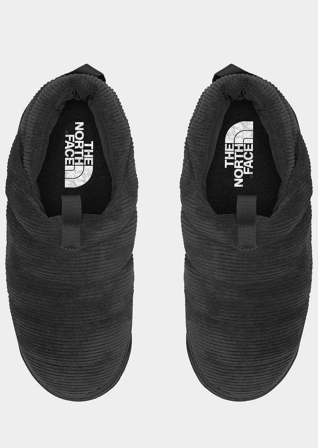 The North Face Men's Nuptse Mule Corduroy Slippers TNF Black/TNF Black