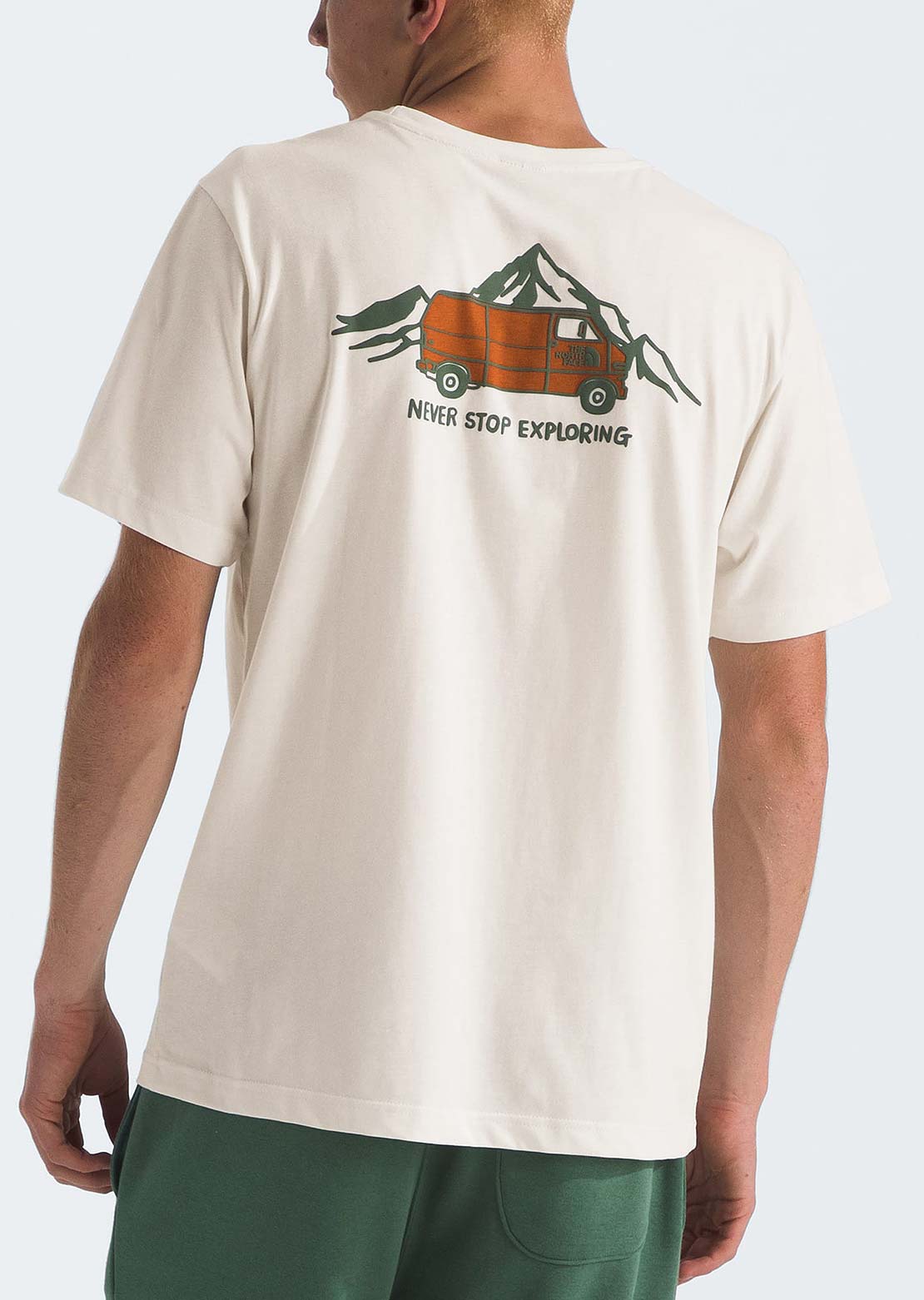 The North Face Men's Outdoor Graphic T-shirt White Dune