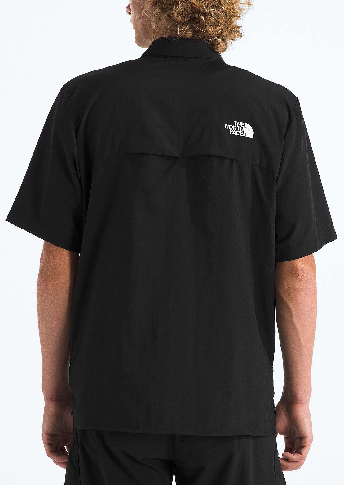 The North Face Men's Packable Button Up Shirt TNF Black