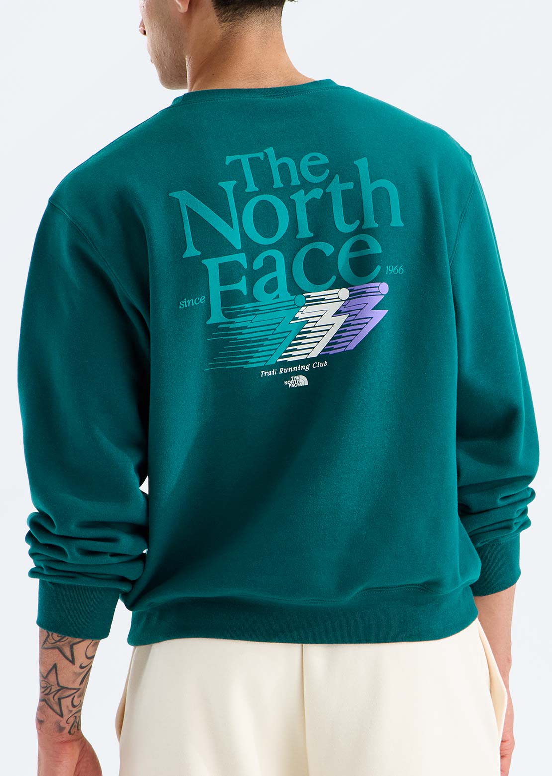 The North Face Men's Retro Trail Relaxed Crewneck Graphic Sweatshirt