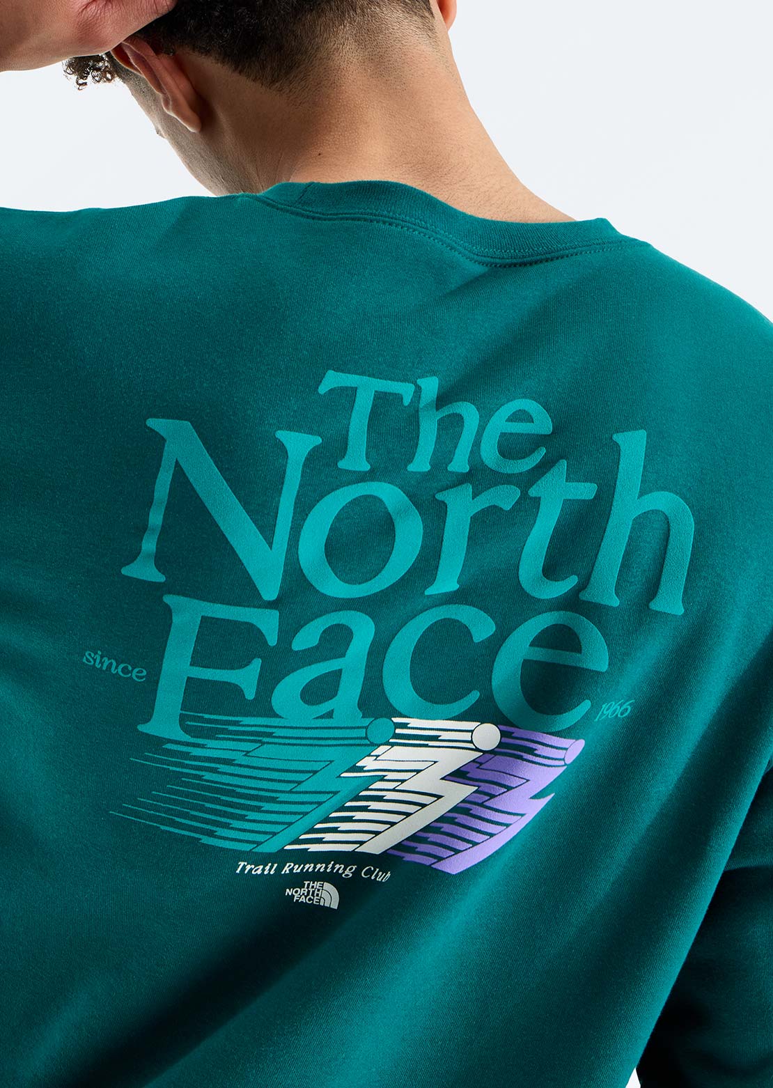 The North Face Men's Retro Trail Relaxed Crewneck Graphic Sweatshirt