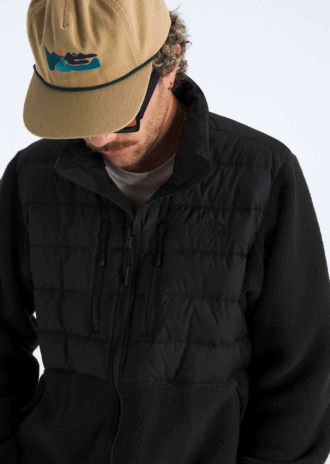 The North Face Men's RMST Denali Tek Hybrid Jacket TNF Black