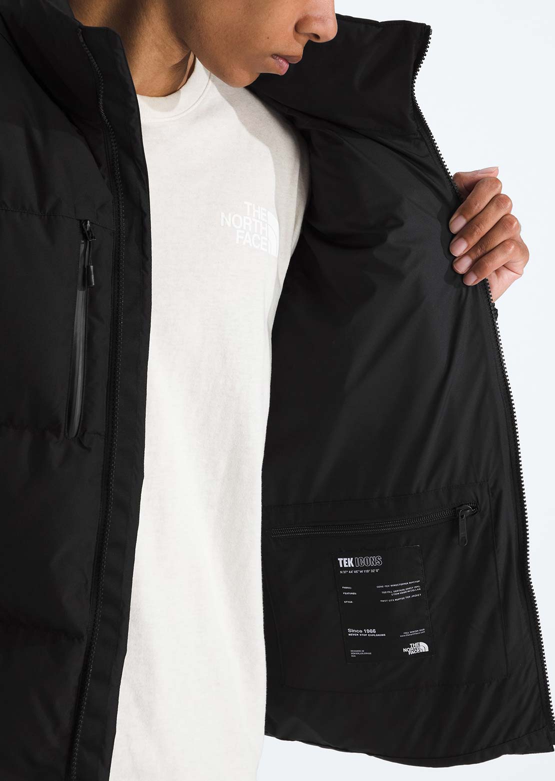 The North Face Men's RMST GTX Nuptse Tek Jacket TNF Black