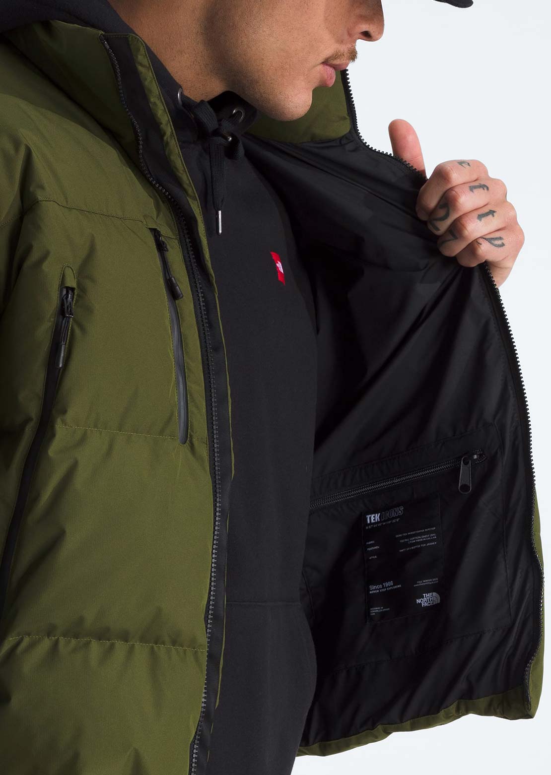 The North Face Men's RMST GTX Nuptse Tek Jacket Woodland Green