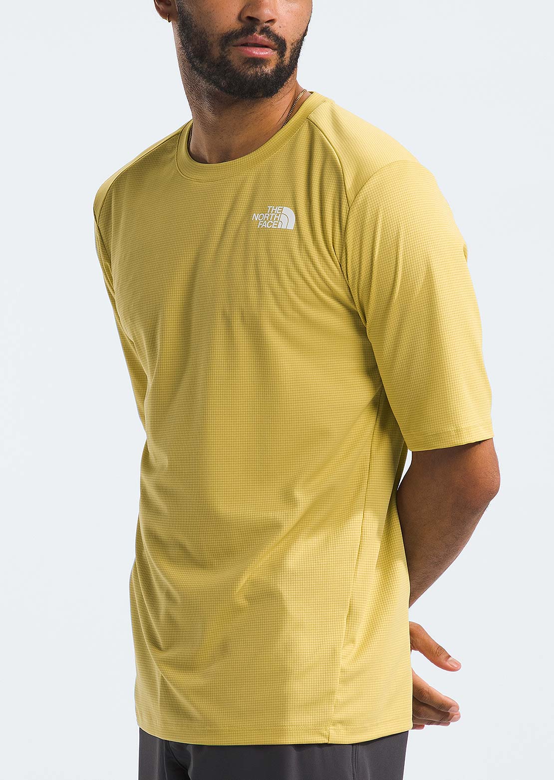 The North Face Men&#39;s Shadow T-Shirt Yellow Slit