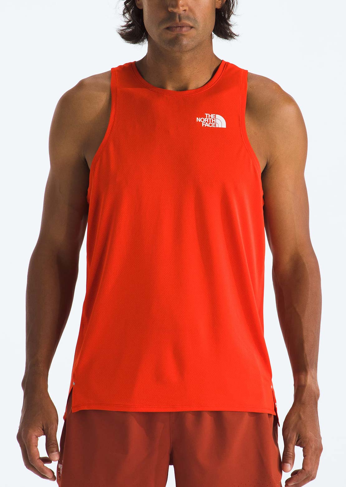 The North Face Men's Summit High Trail Tank Lava Red