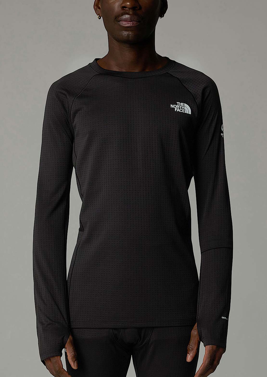 The North Face Men's Summit Pro 120 Crew Long Sleeve TNF Black