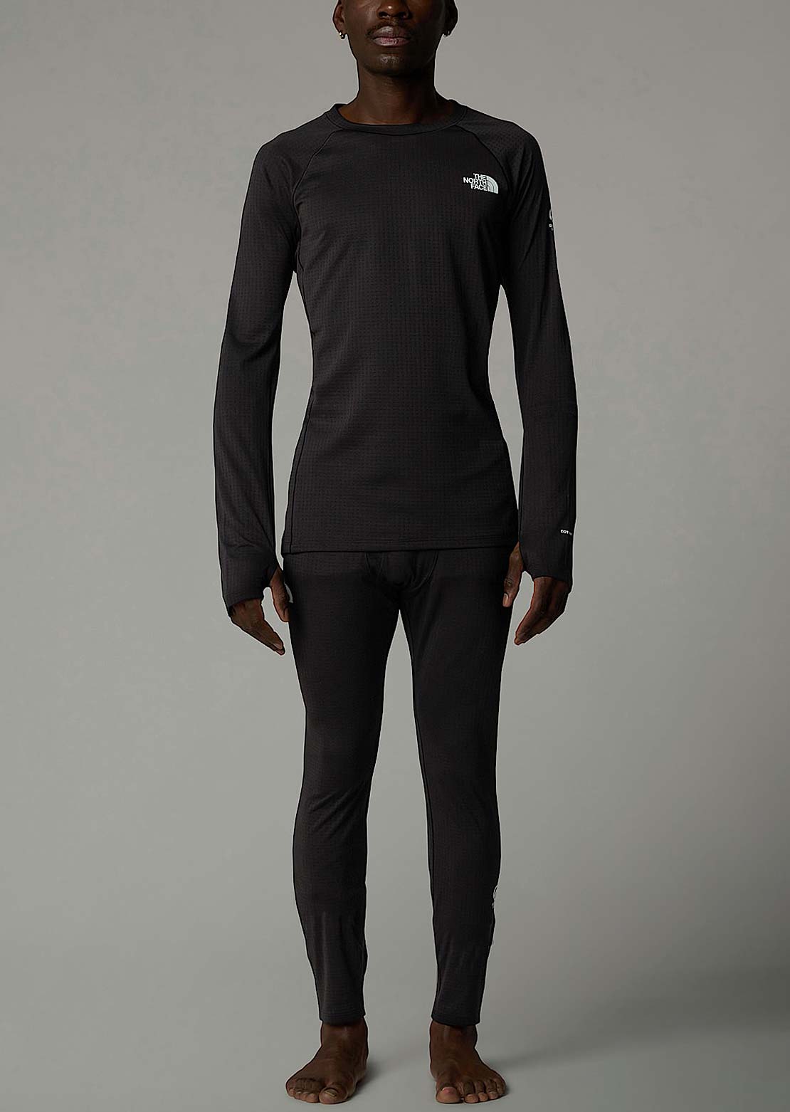 The North Face Men's Summit Pro 120 Crew Long Sleeve TNF Black