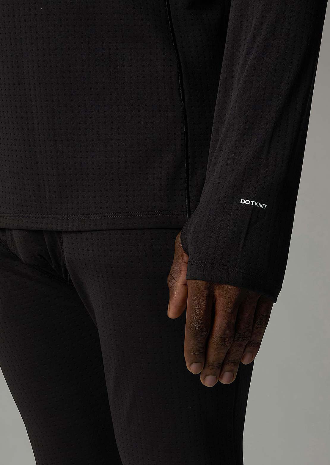 The North Face Men's Summit Pro 120 Crew Long Sleeve TNF Black