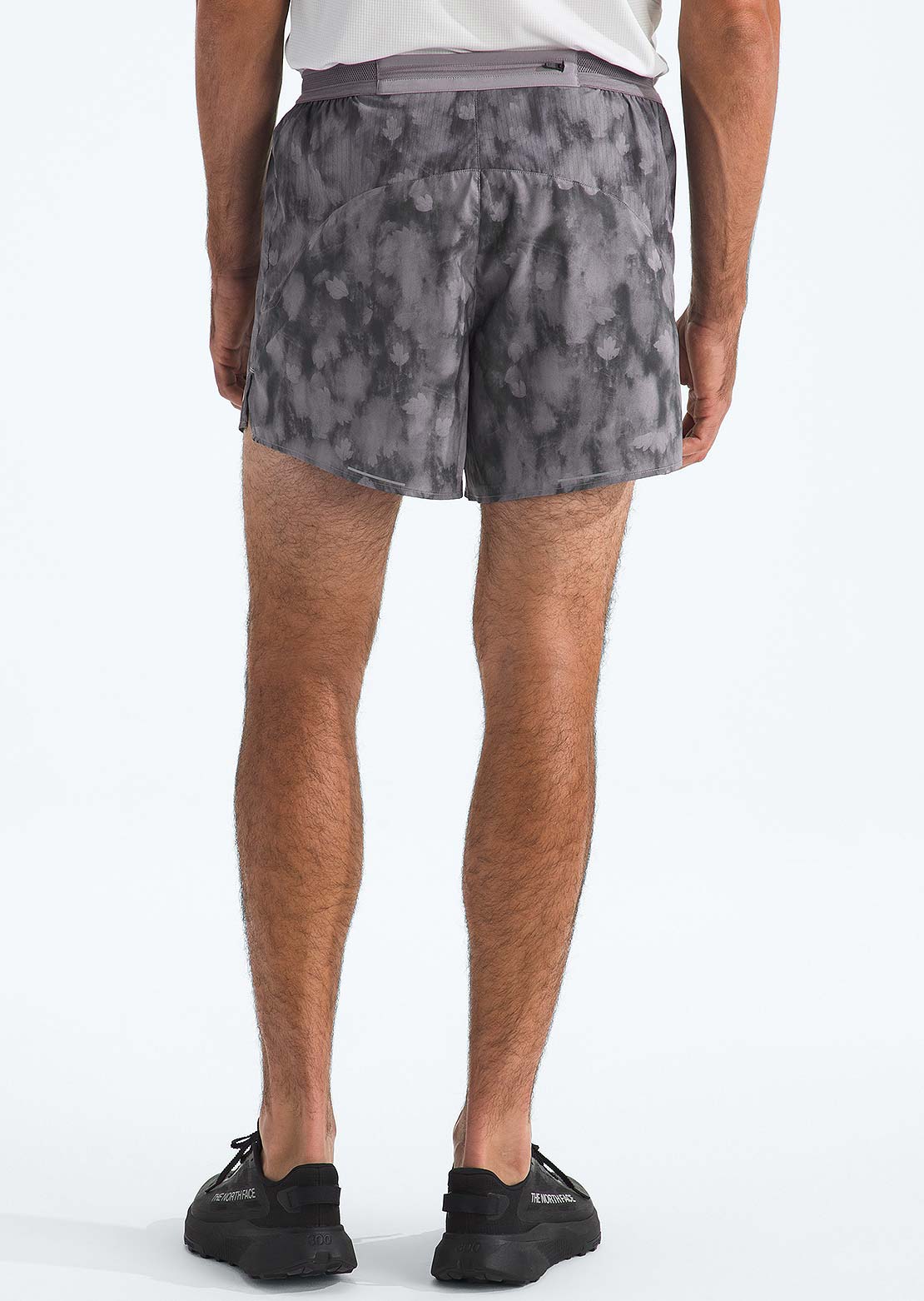 The North Face Men's Sunriser 5" Print Shorts Transcendant Grey Diffused Nature Print