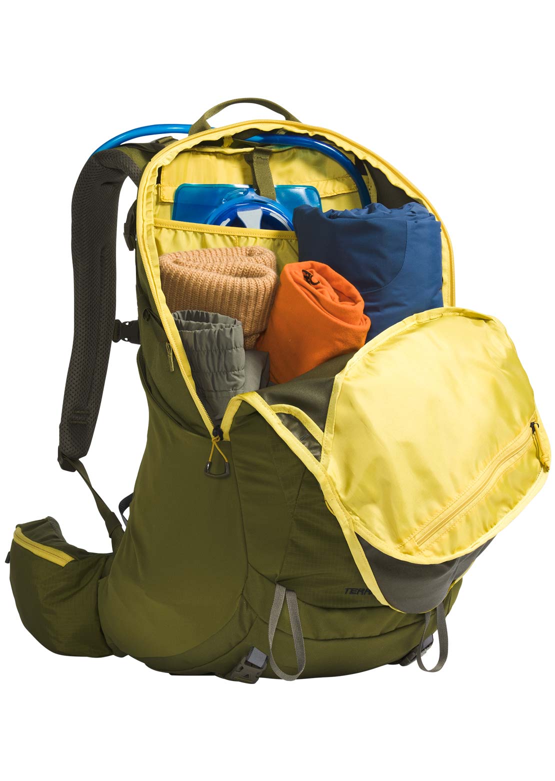The North Face Men's Terra 40 Backpack TNF Forest Olive/New Taupe Green-NPF