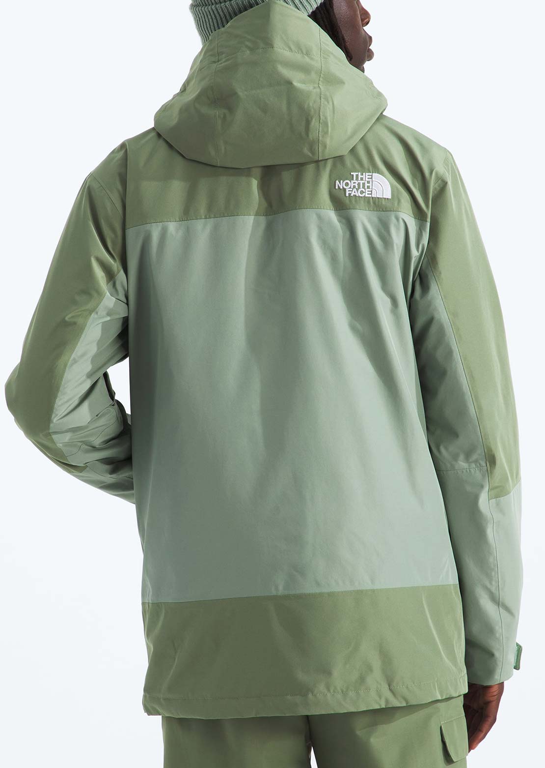 The North Face Men's ThermoBall Snow Triclimate Jacket Bark Mist/Slate Moss