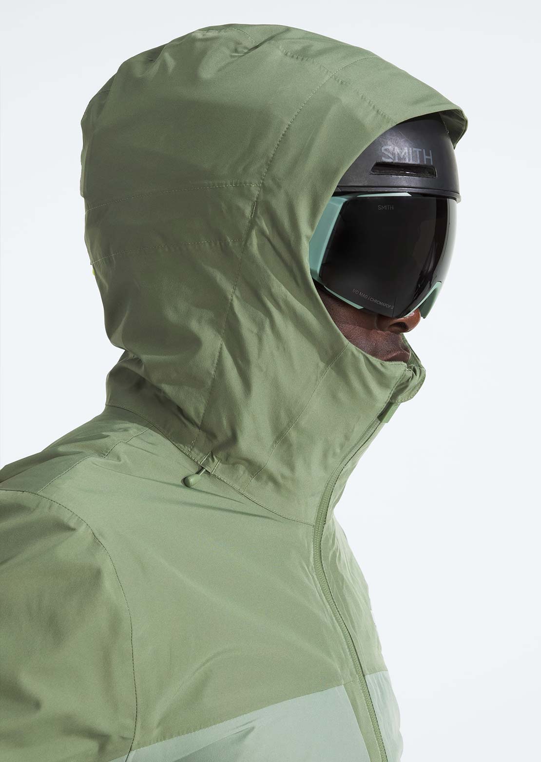 The North Face Men's ThermoBall Snow Triclimate Jacket Bark Mist/Slate Moss