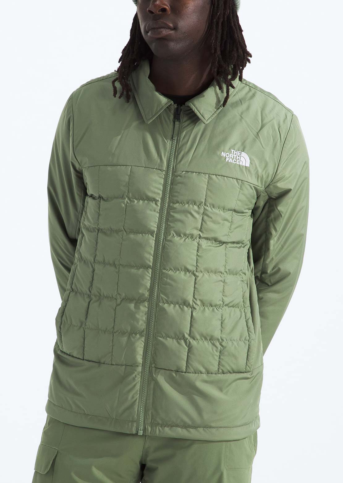 The North Face Men's ThermoBall Snow Triclimate Jacket Bark Mist/Slate Moss