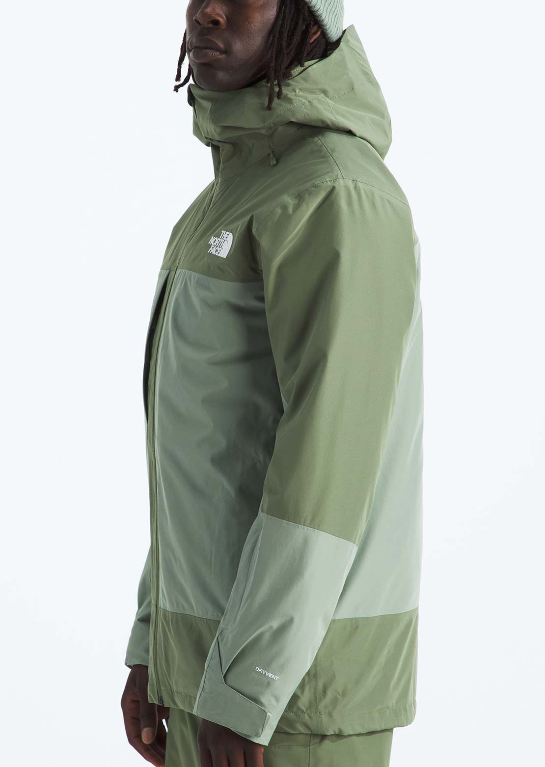 The North Face Men's ThermoBall Snow Triclimate Jacket Bark Mist/Slate Moss
