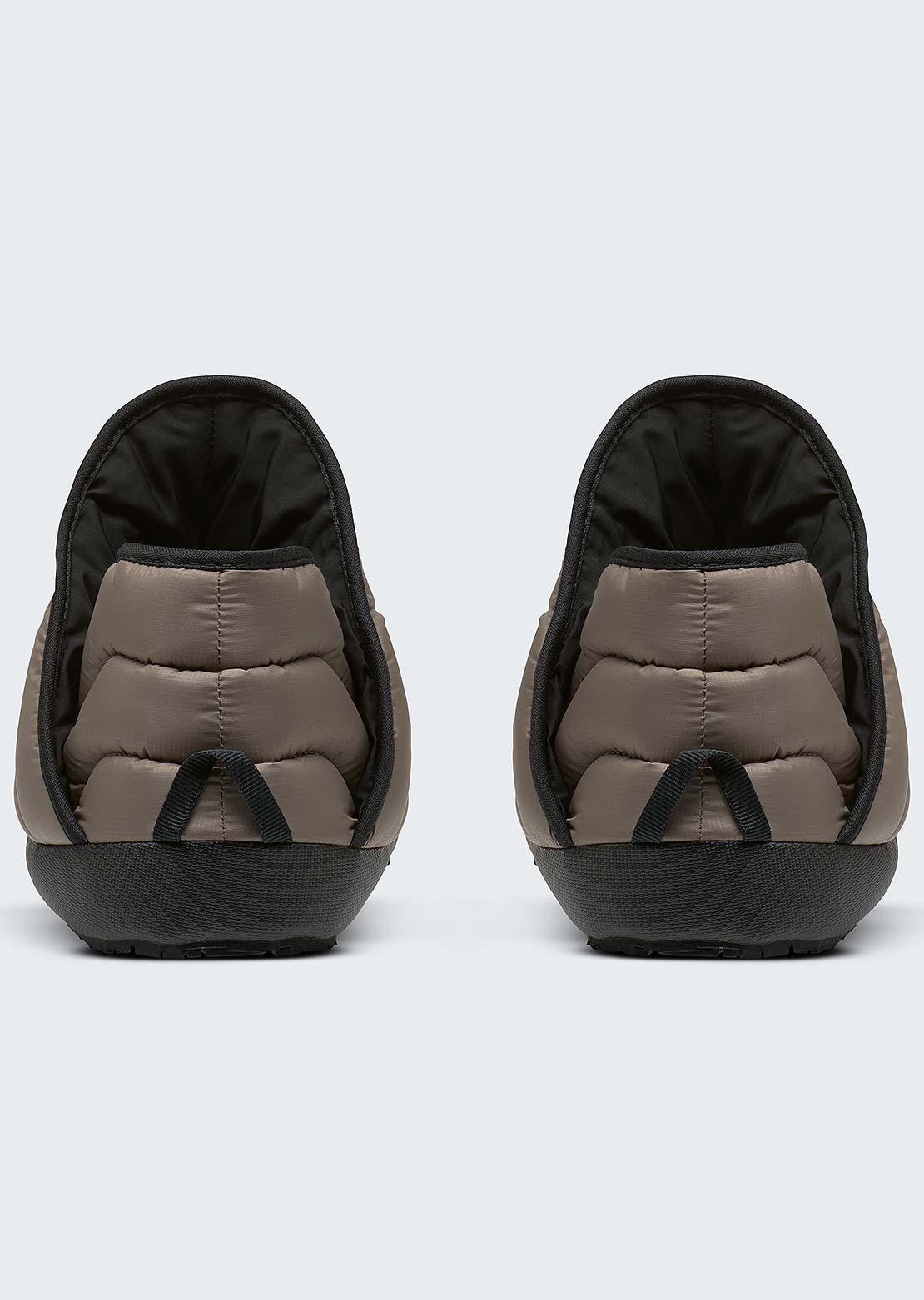 The North Face Men's ThermoBall Traction Slippers Mocha Brown/TNF Black