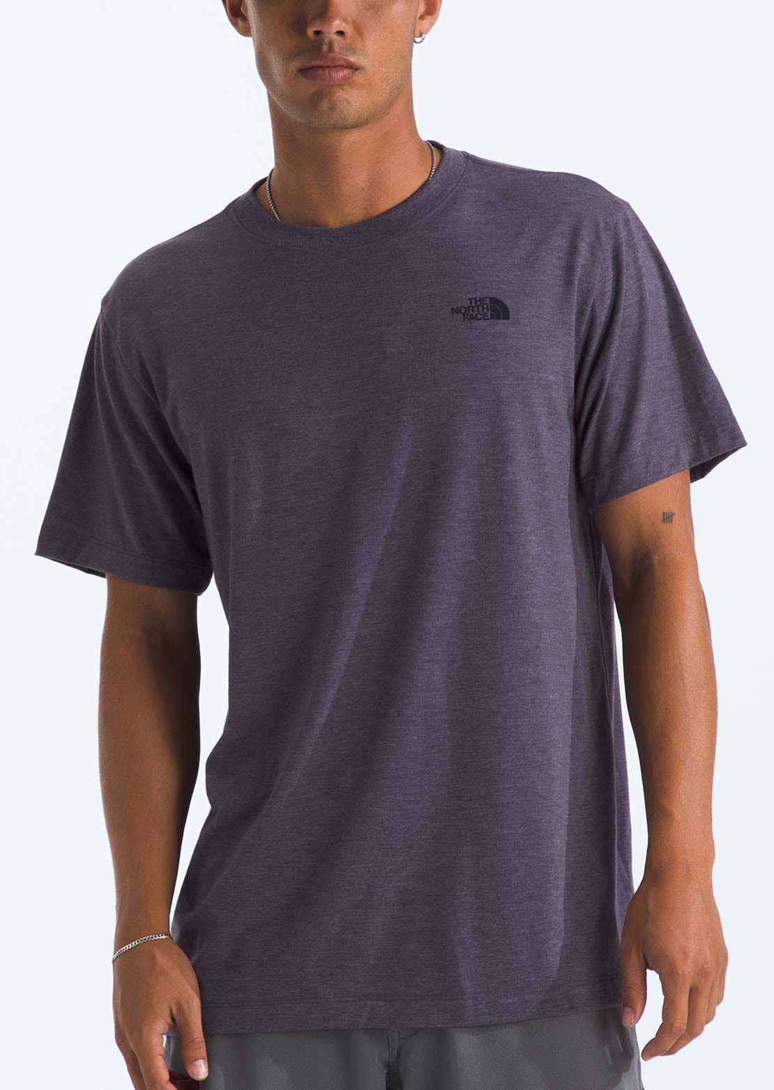 The North Face Men's Tri-Blend T-Shirt Endless Dusk/White Heather