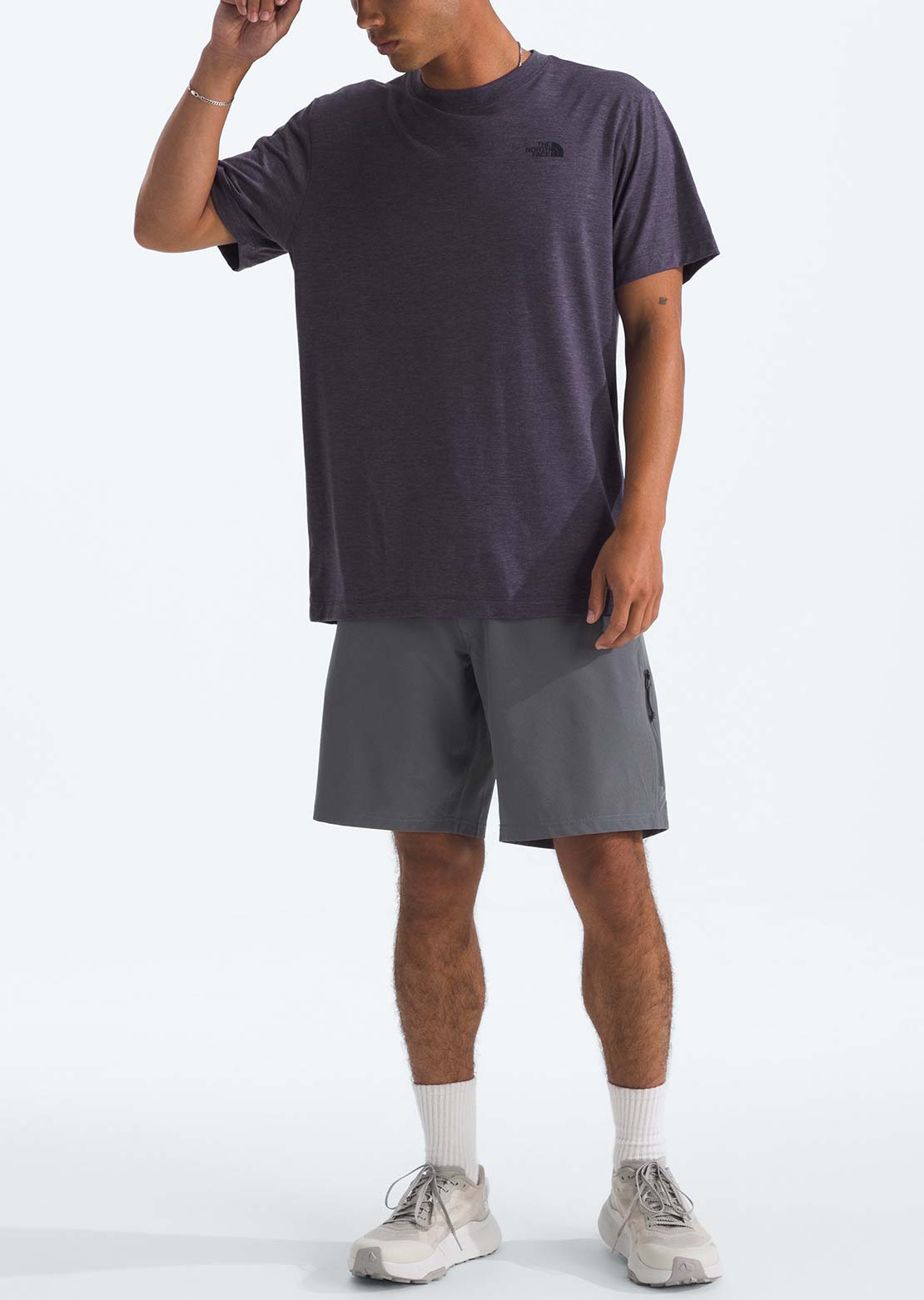 The North Face Men's Tri-Blend T-Shirt Endless Dusk/White Heather